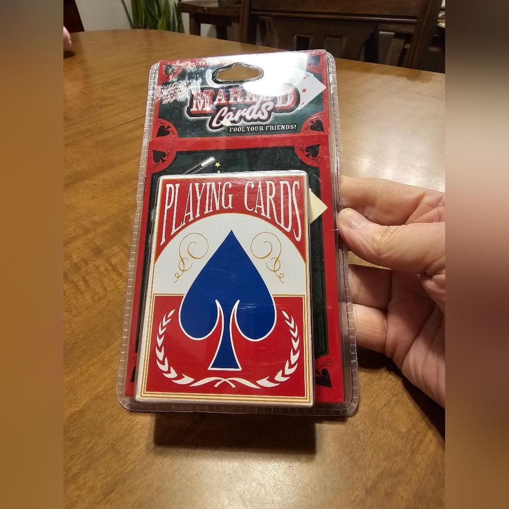 Marked Playing Card deck NEW/SEALED 2005 Novelty Inc Magic Cards Fun Trick New